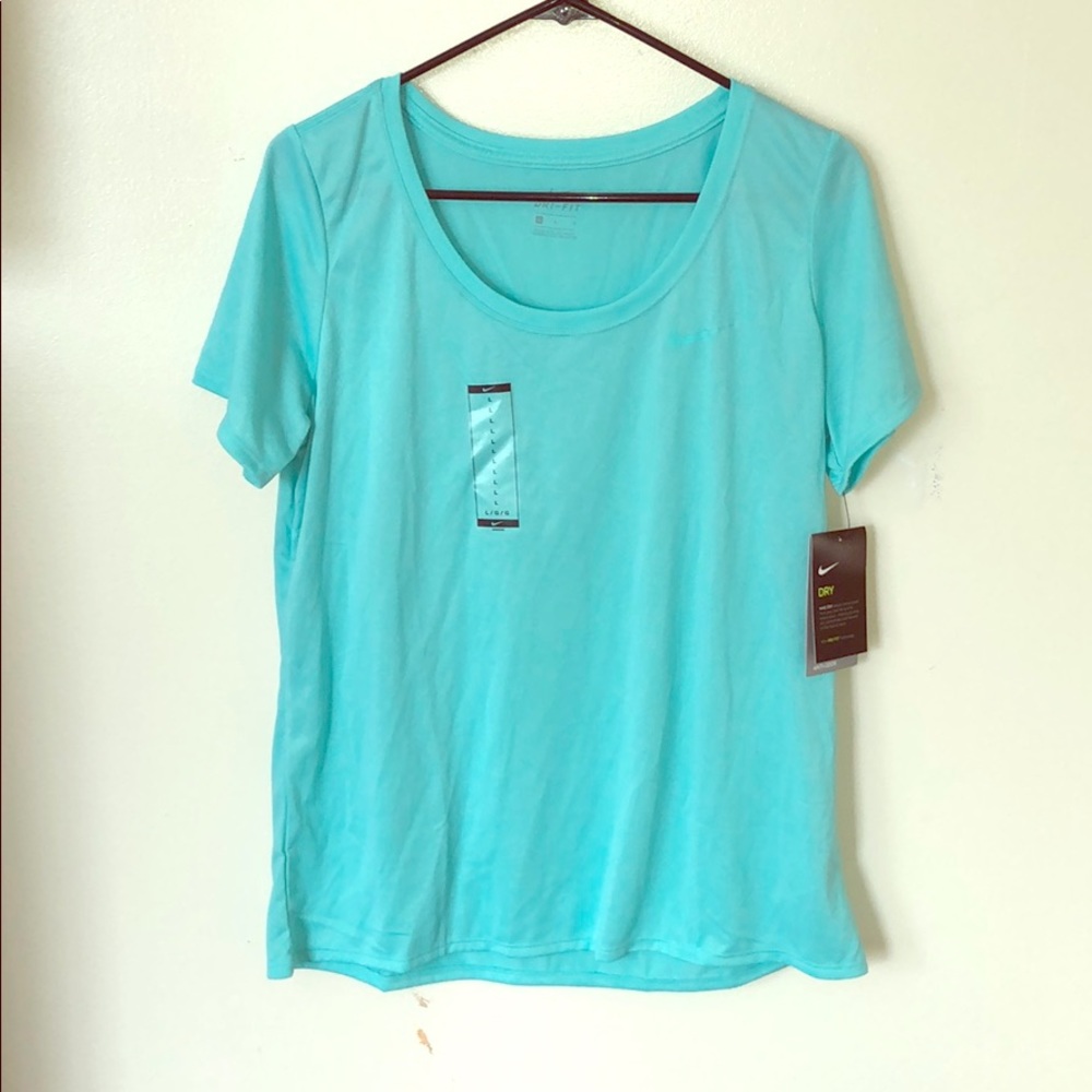 Light blue nike shirt